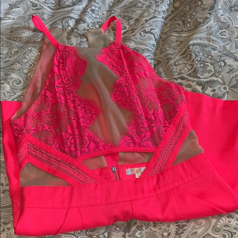 Hot Pink Romper